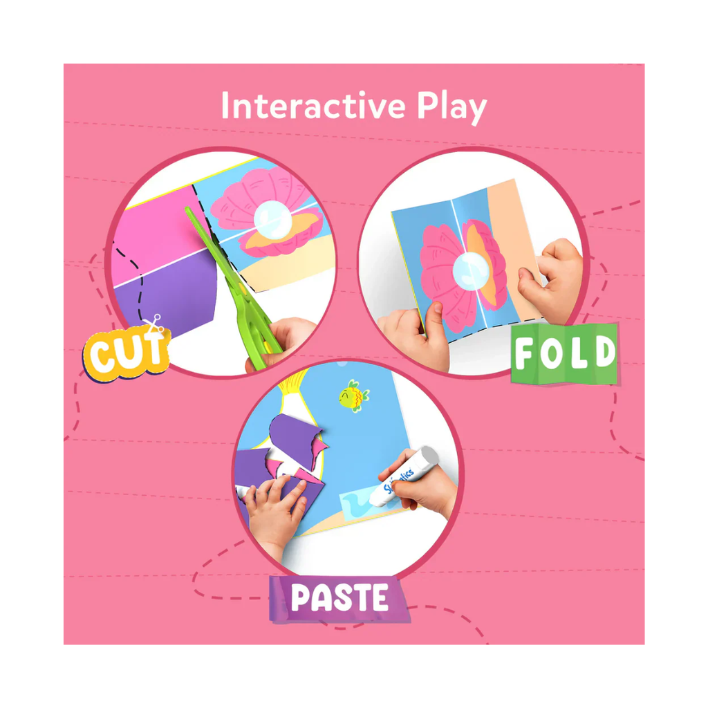 Skillmatics Snip Snip: Unicorns & Princesses Art & Craft Activity Kit