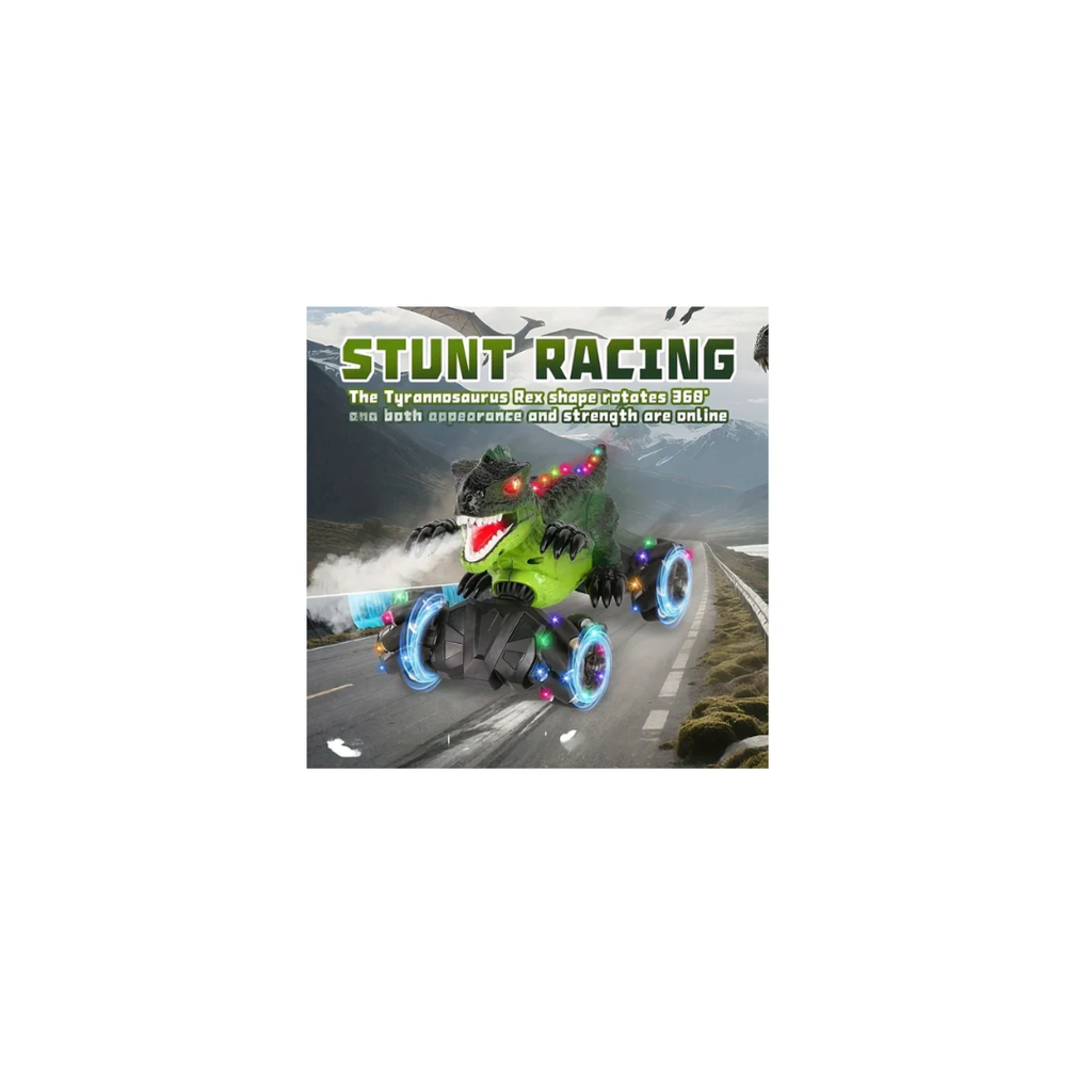 Rainbow Toys Ehtreme Stunt Performance Remote Control Dinosaur Light and Sound Assorted Color