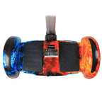Hoverpro Bluetooth Self-Balancing Scooter with Handle Bar – Fire & Ice Graphic Design S11+ Miniseg Coolfire with Handle Hoverboard