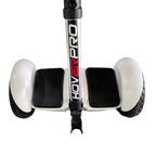 Hoverpro Self-Balancing Scooter with Adjustable Handle Bar – White Hybrid Duo Miniseg White with Handle Hoverboard