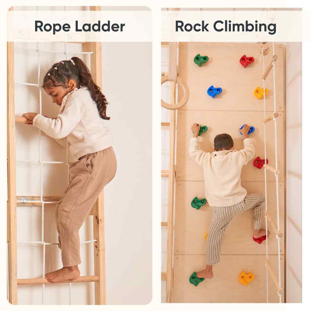 Curious Cub Space Saver Jungle Gym 2 (8.5 Feet )