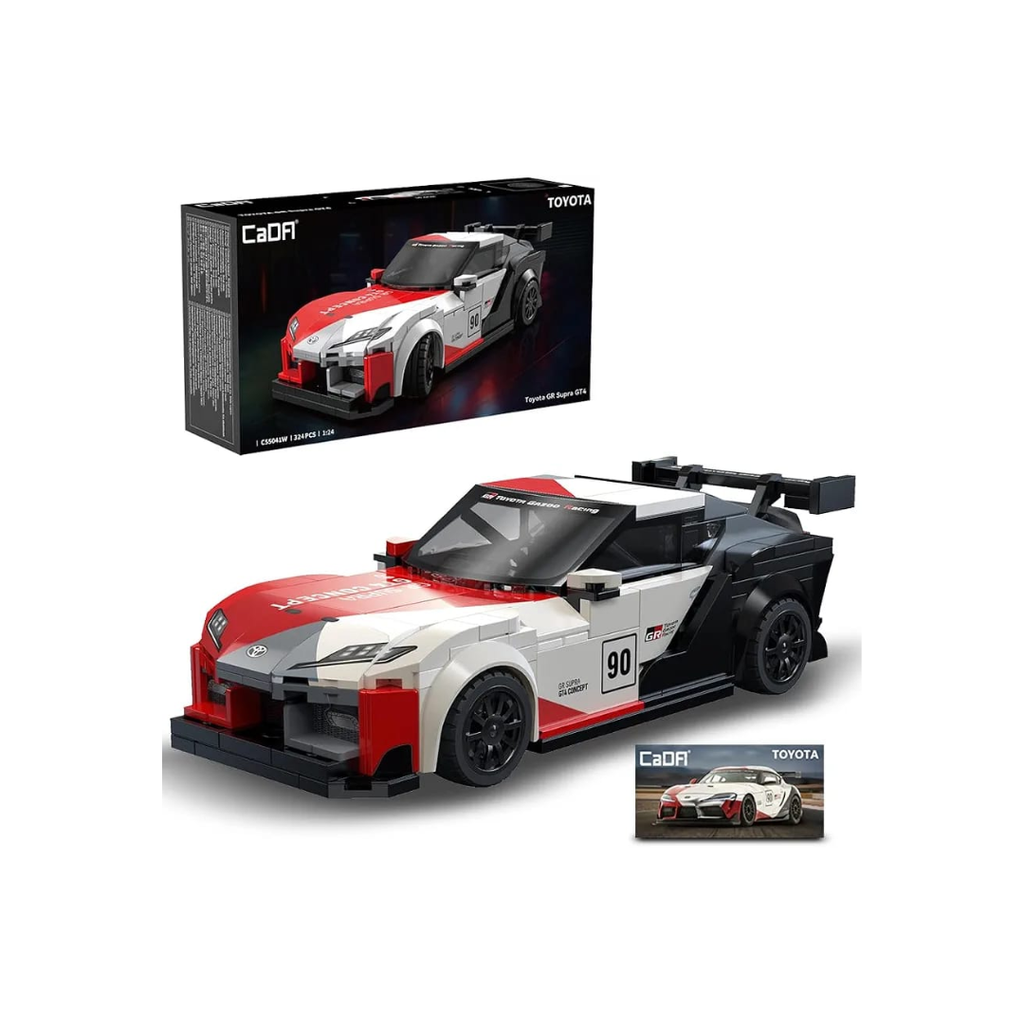 Rainbow Toys  Toyota GR Supra GT4 Building Blocks Car