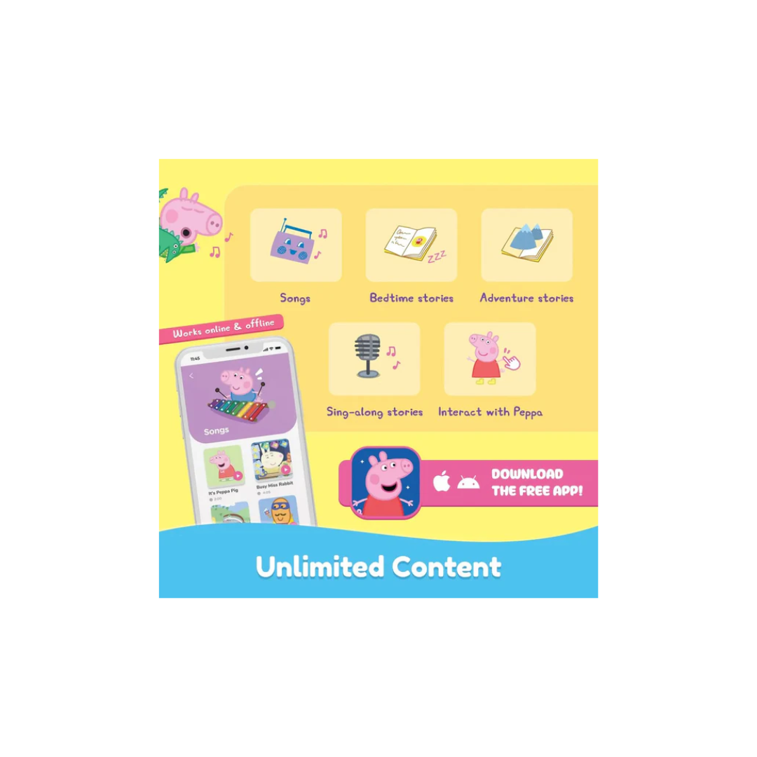 PlayShifu Smart Peppa Singing & Talking Interactive Plush Toy