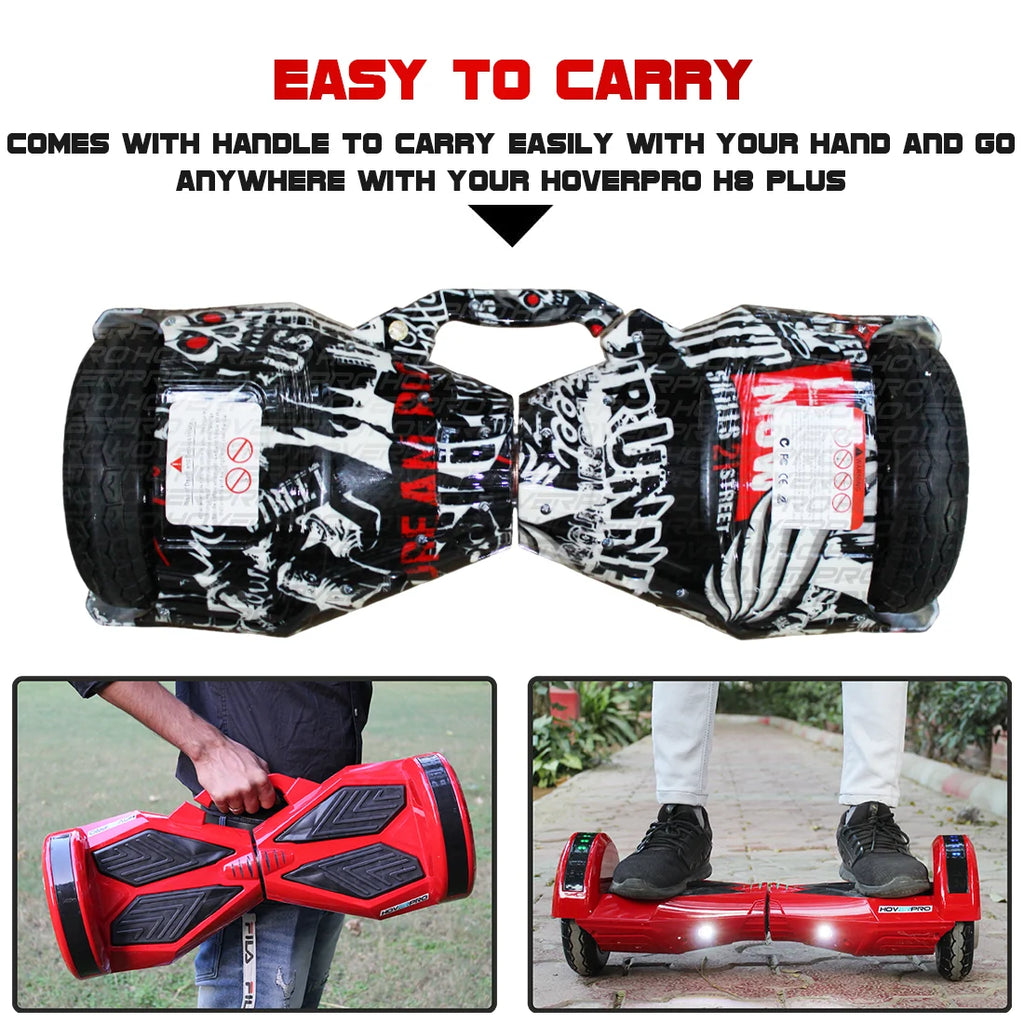 Hoverpro Hoverboard H6 Eco Premium Self-Balancing Hoverboard with LED Wheels