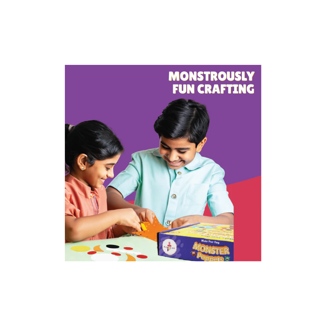 Kalakaram Make Your Own Monster Puppets