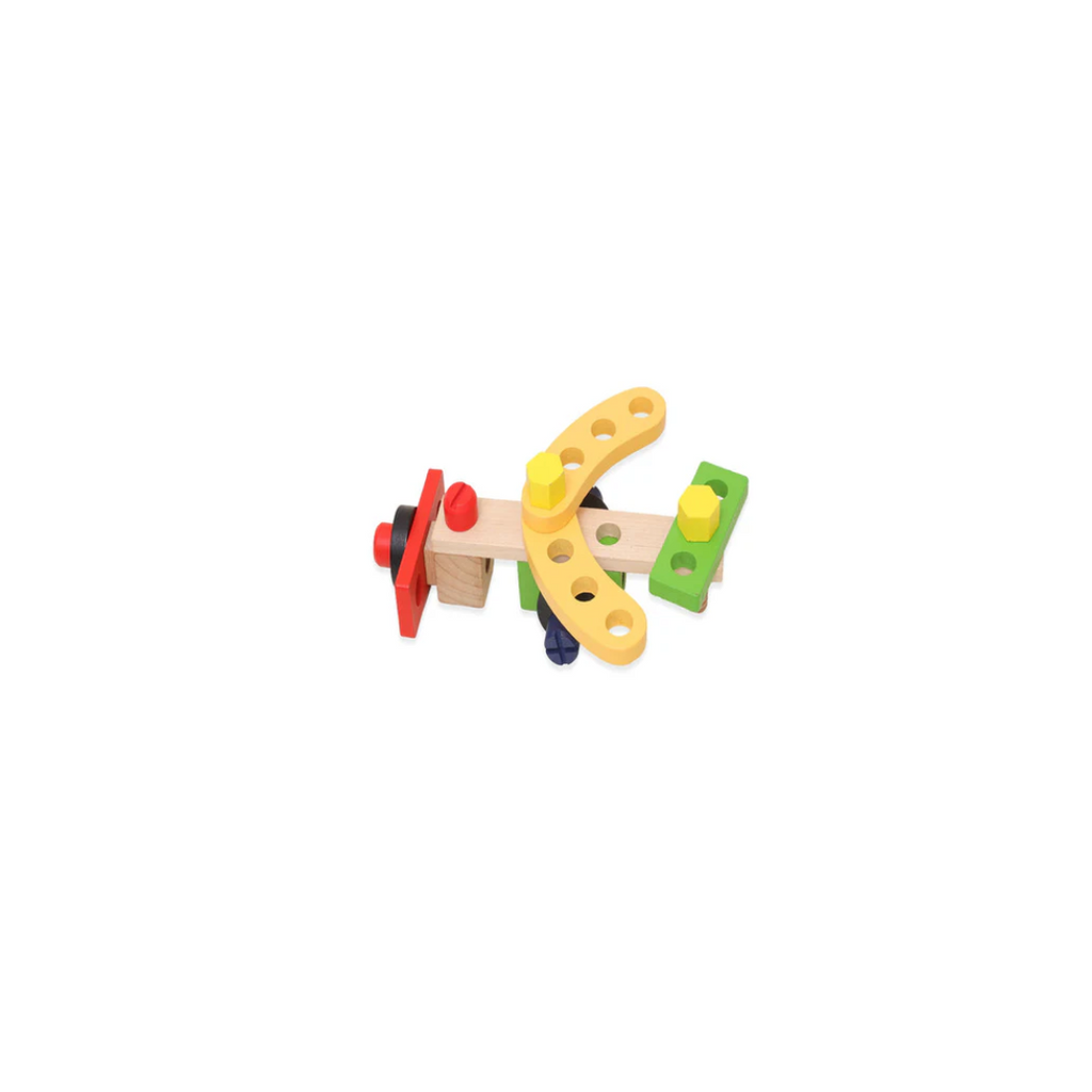 Open Ended Wooden Tool kit Suitcase