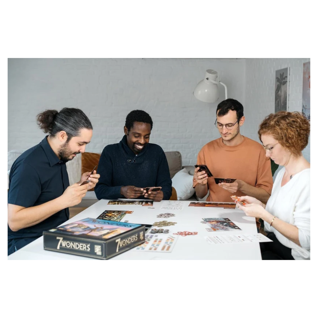 7 Wonders Strategy Board Game - Ancient Civilization Card Drafting Game (3-7 Players)