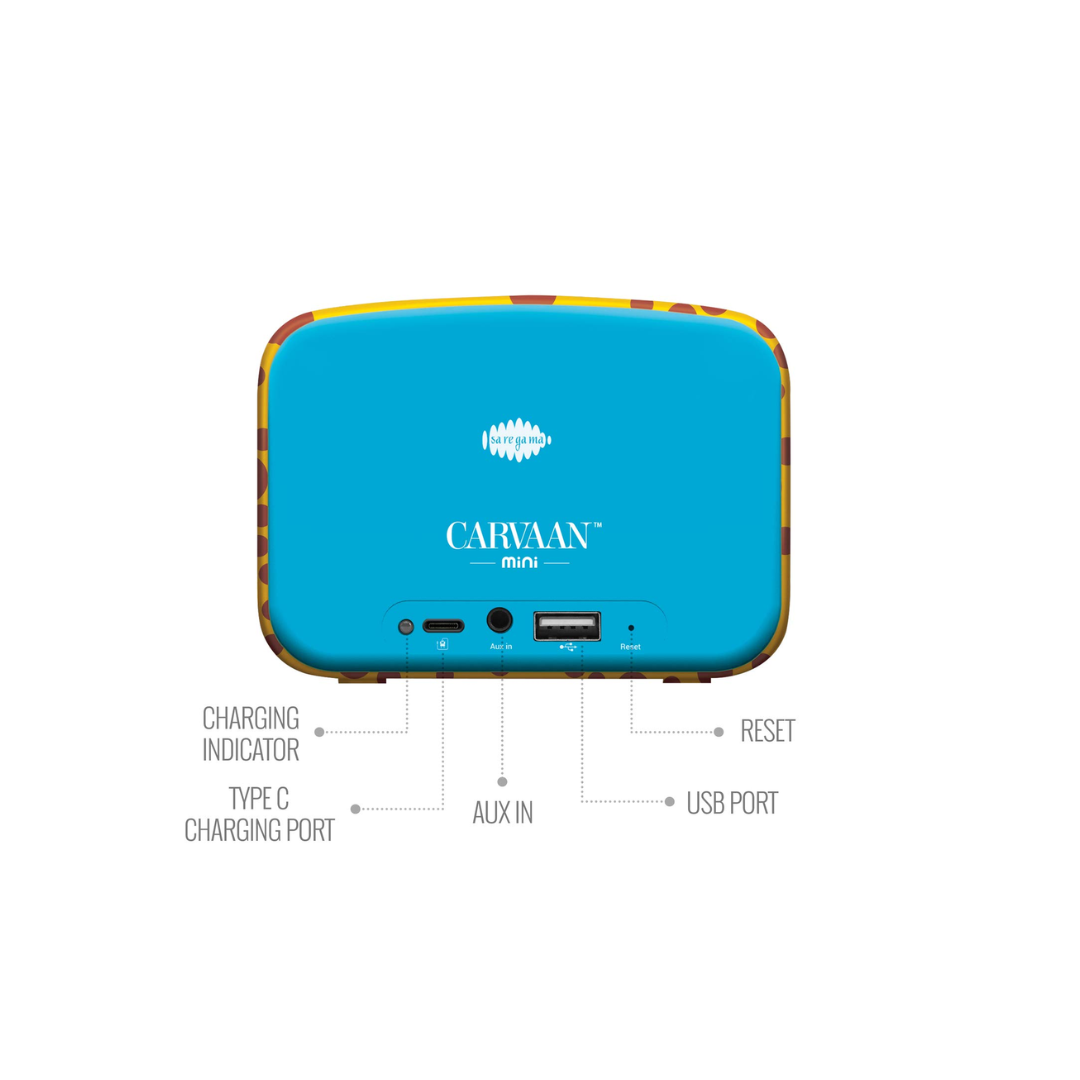 Carvaan Saregama Mini Kids - Pre-Loaded With Stories, Rhymes, Learnings, Man