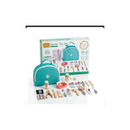 Rainbow Toys Wooden Doctor Kit for Kids with Stethescope