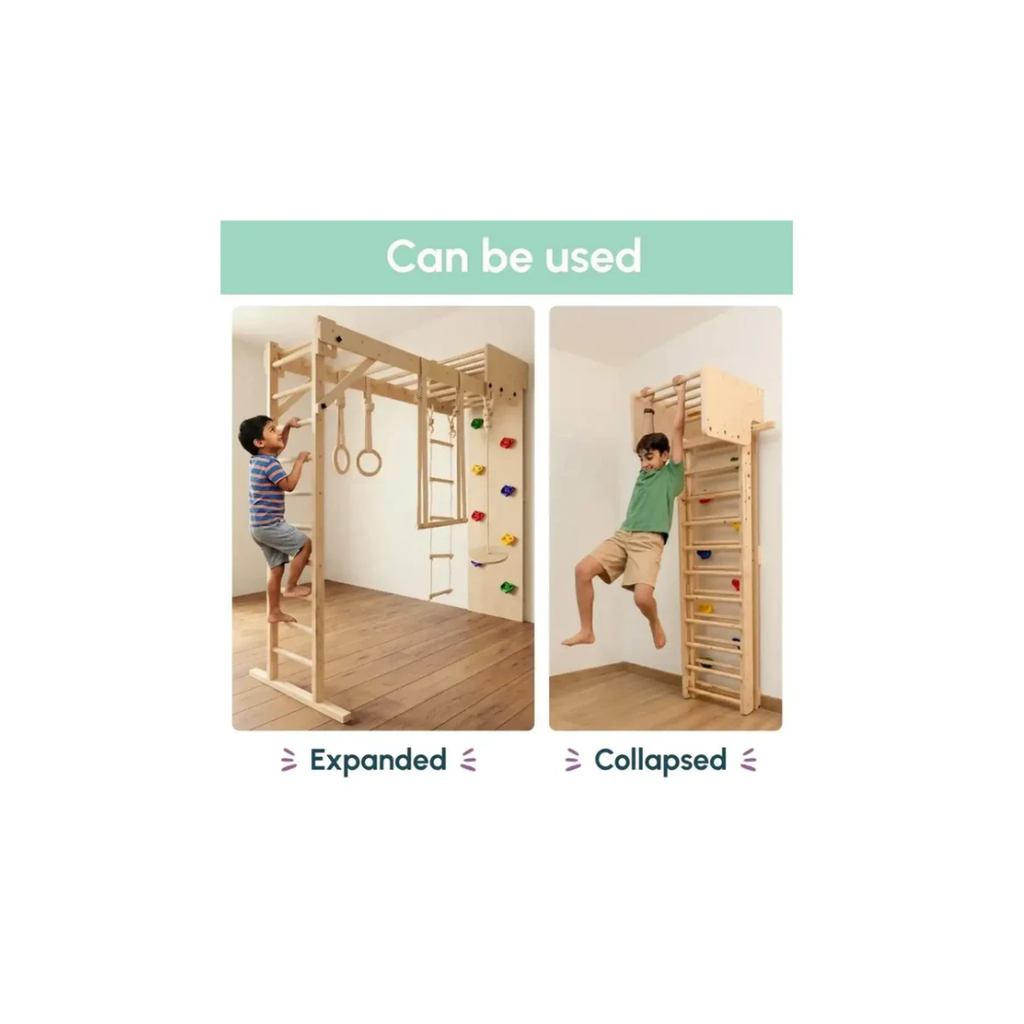 Curious Cub Wall Foldable Jungle Gym