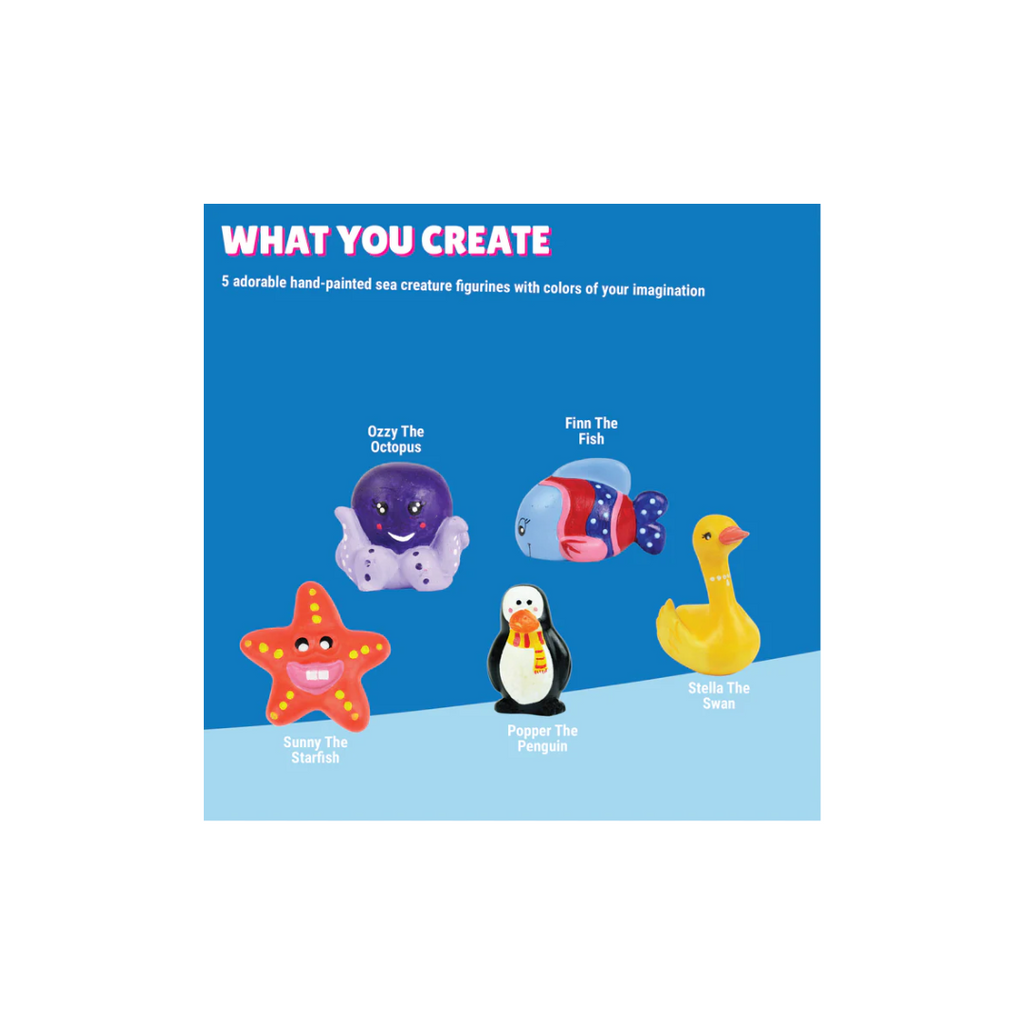 Kalakaram Sea World Figurines Painting Kit