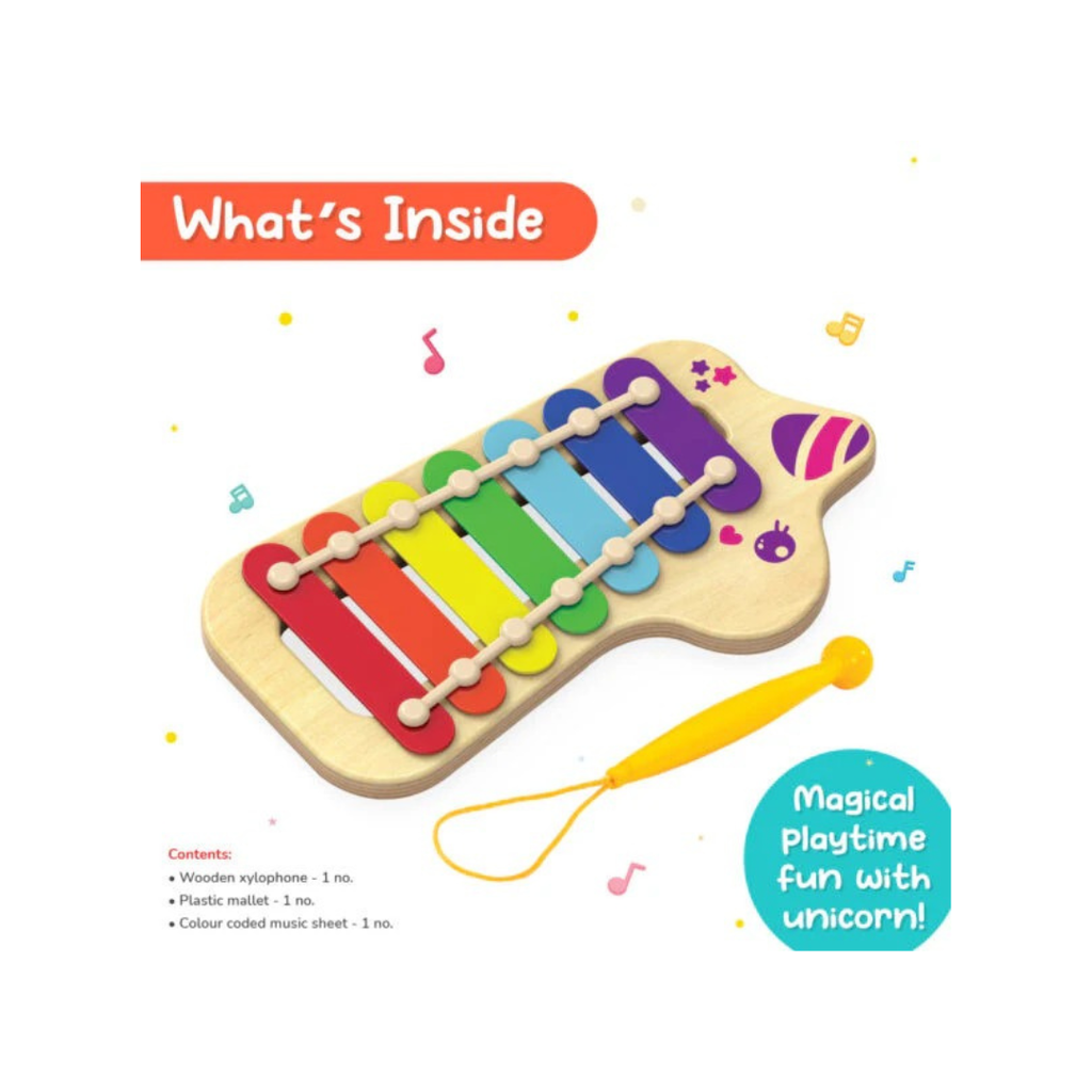 Funskool Giggles Unicorn Wooden Xylophone