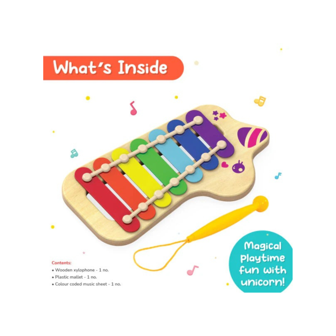 Funskool Giggles Unicorn Wooden Xylophone