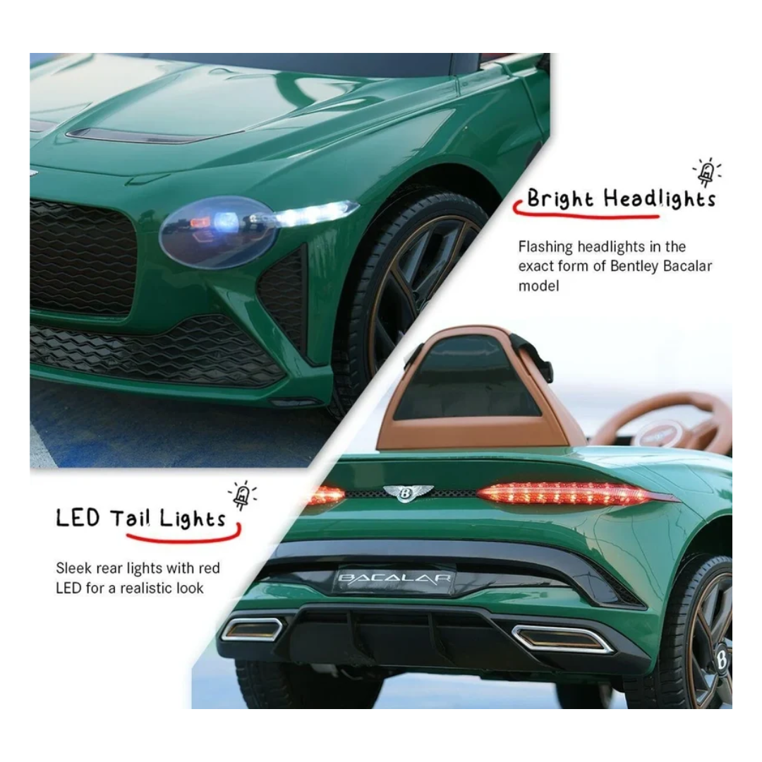 EMotorad Formula Fun Battery Oprated Car Bentley BACALAR CAR (Green)