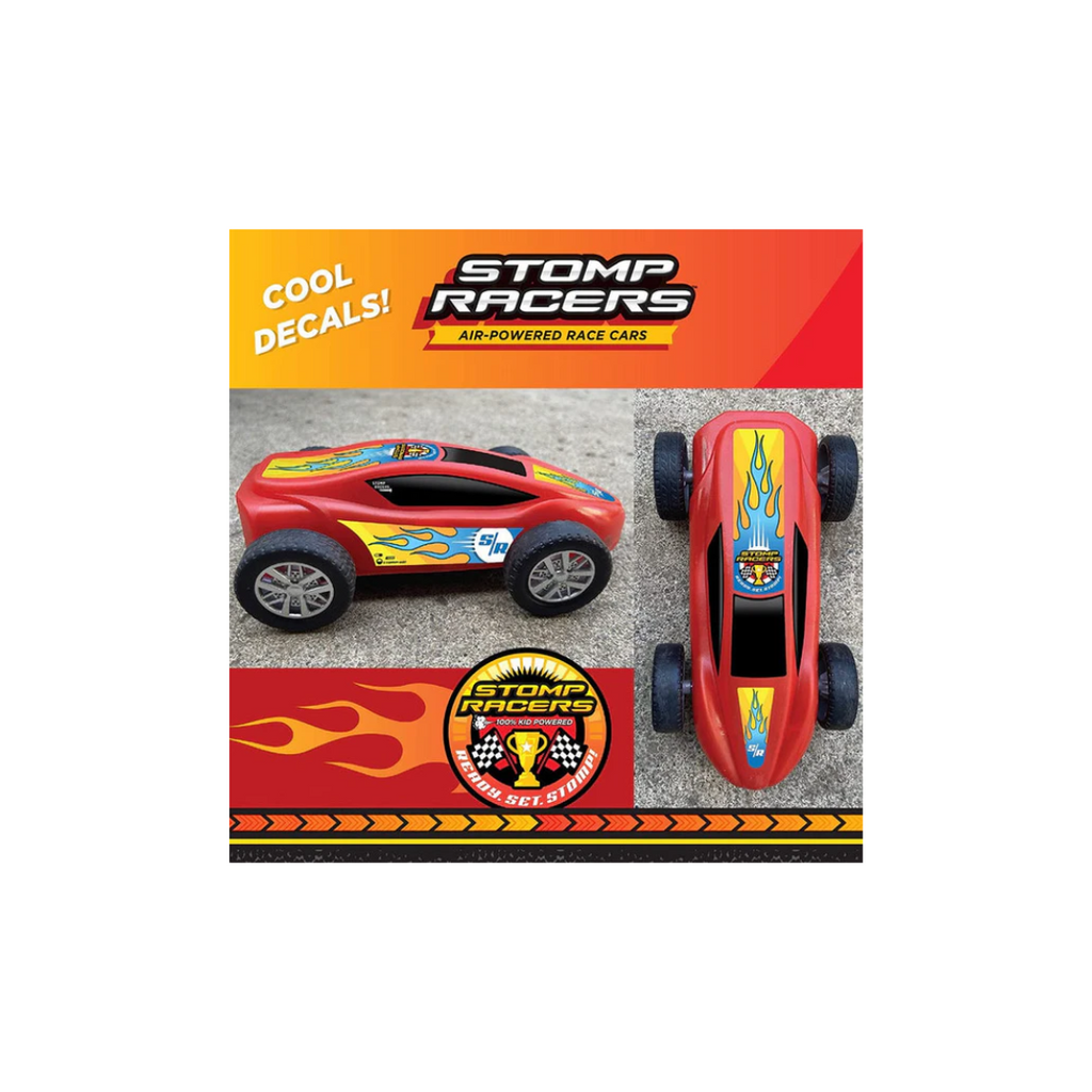 Win Magic Stomp Racers Dueling Car Launcher