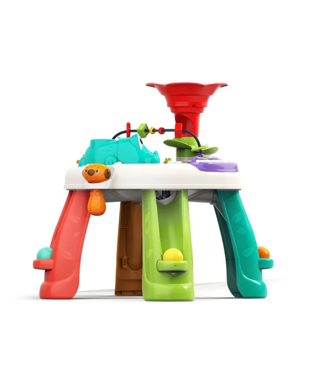 Hola Learn & Discover Activity Table Interactive Baby Learning Table 9 Discovery Games 3 Ball Games  12–36 Months
