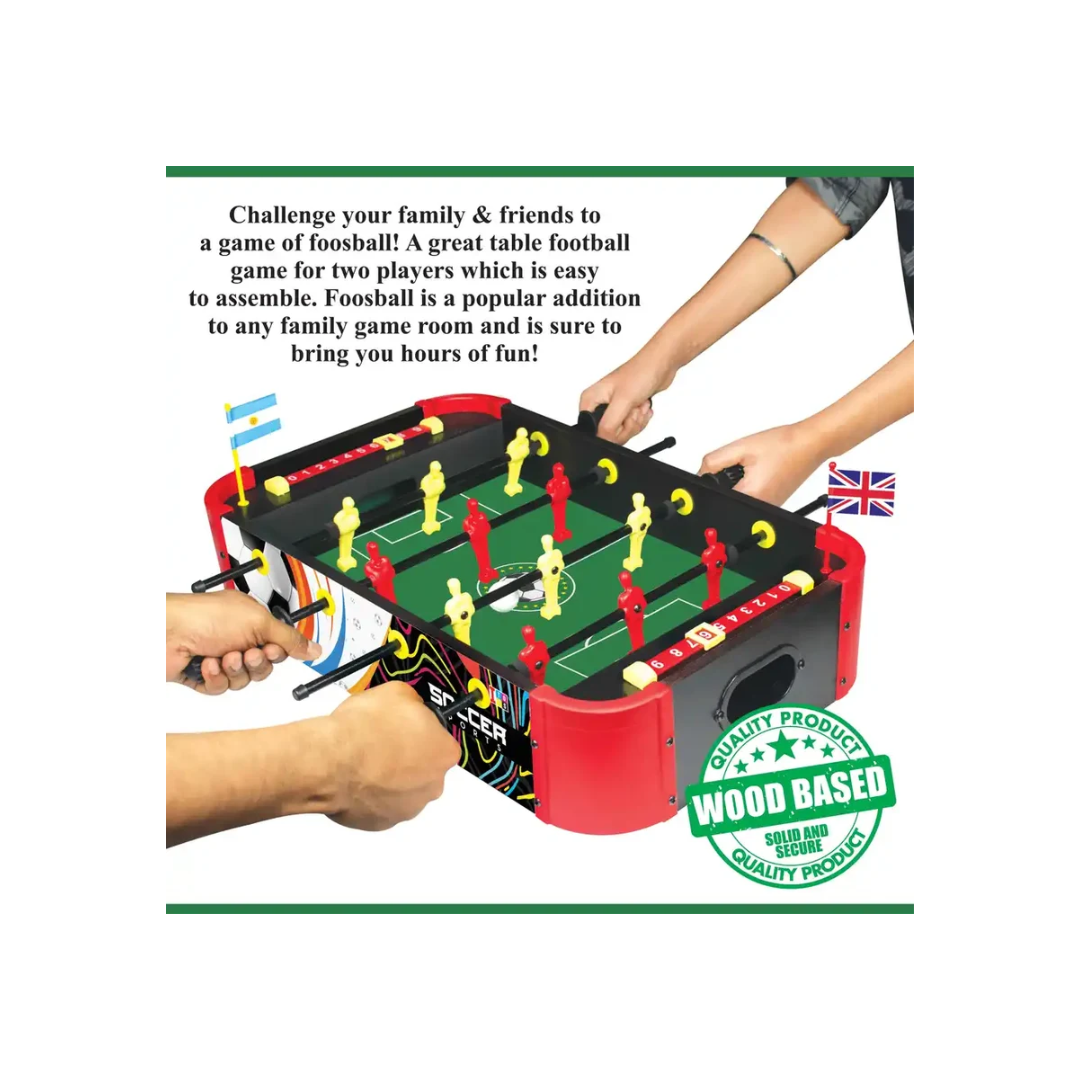 Itoys 2 In 1 Table Top Foosball & Fast Finger
