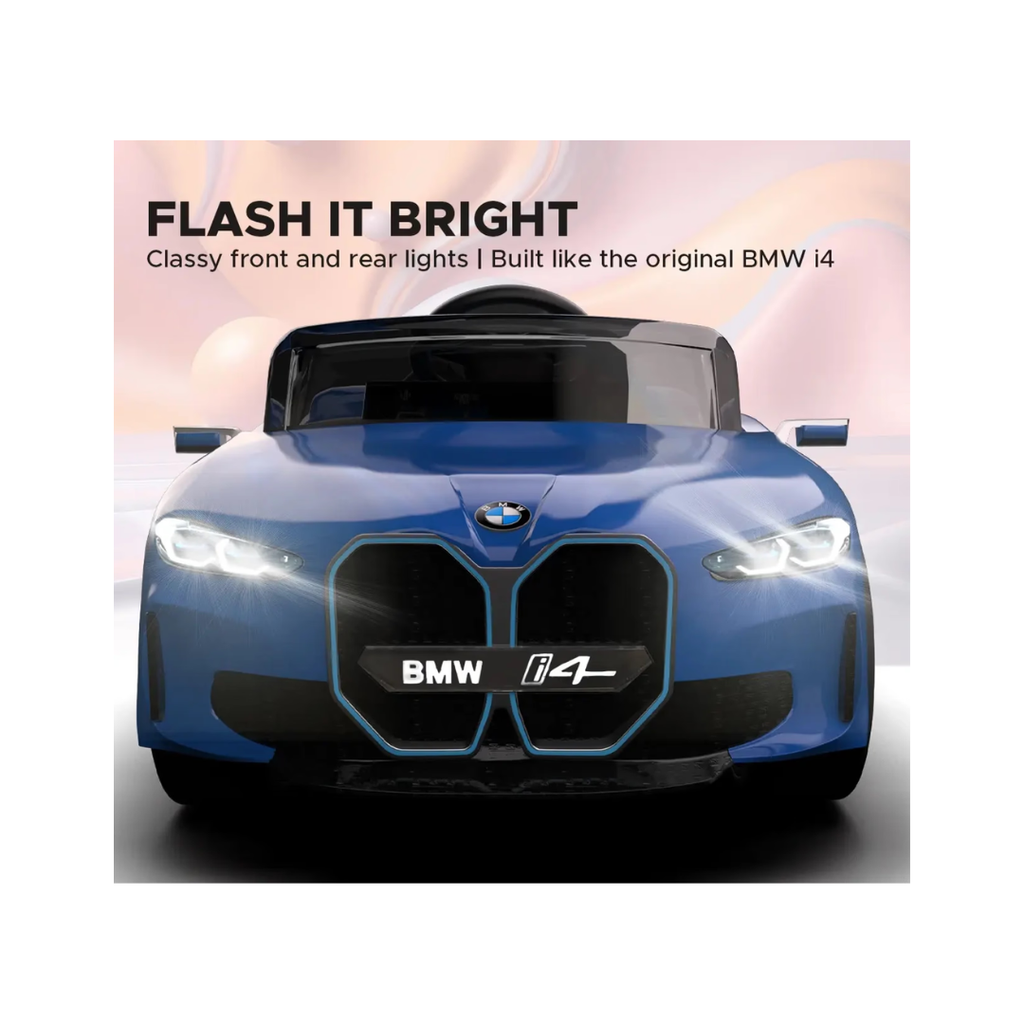 E-Motorad Formula Fun BMW i4 Ride-On Car Blue