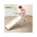 Curious Cub Wooden Transformable Pikler Triangle