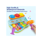 Hola 3-in-1 Pop & Play Music Center Rainbow Xylophone with Pounding Toy