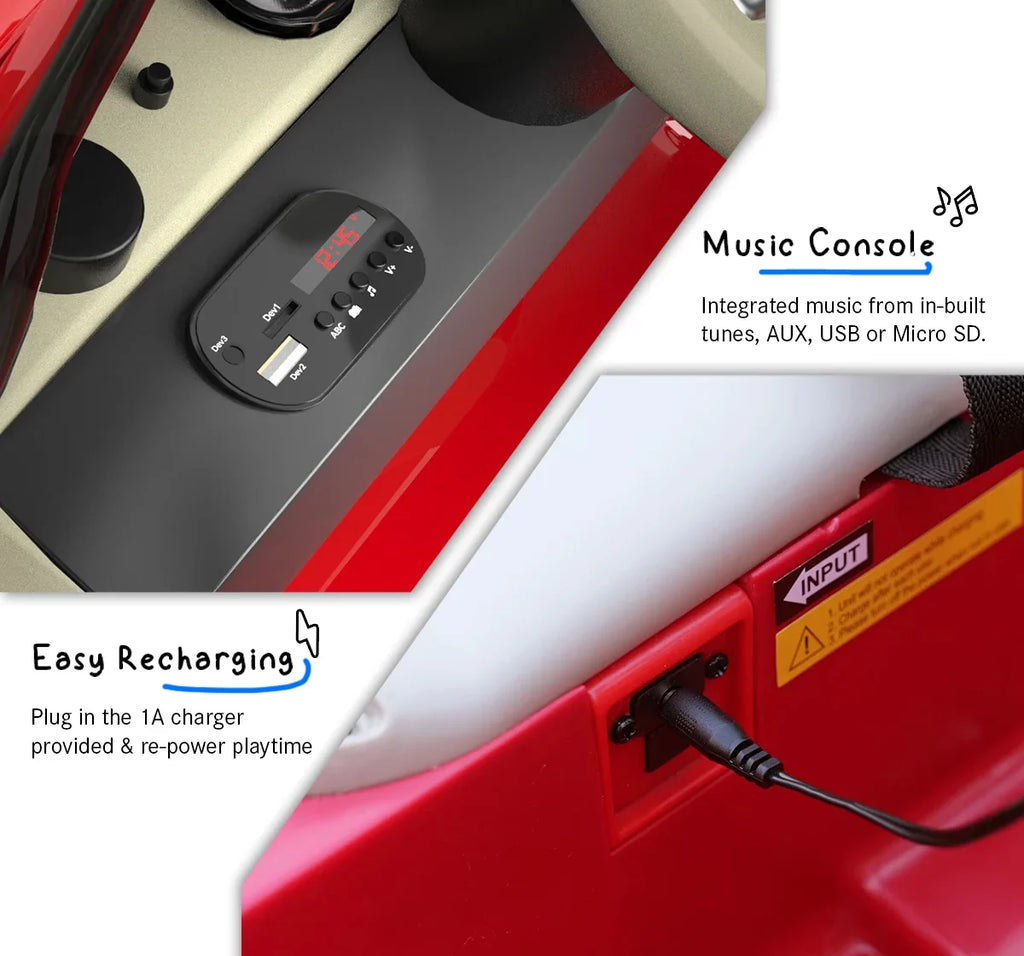 EMotorad Formula Fun Battery Oprated Bentley EXP12 CAR (Red)