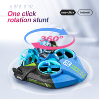 Rainbow Toys 4D-V24 3-in-1 Water, Land & Air Remote Control Quadcopter Drone