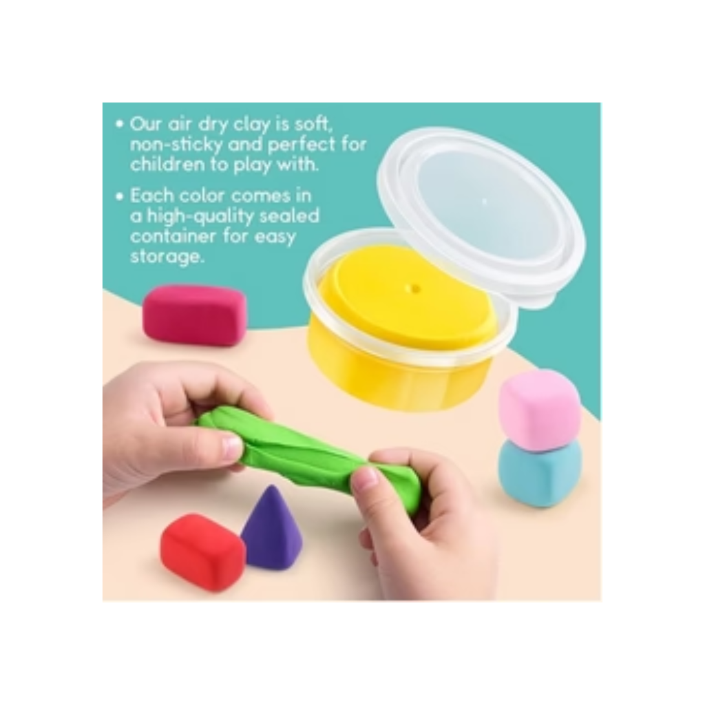 iLearnNGrow DIY Dessert Clay Making Kit – Make 30+ dessert designs