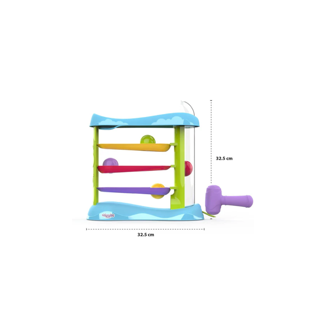 Funskool Giggles Bash & Pop Slide Tower
