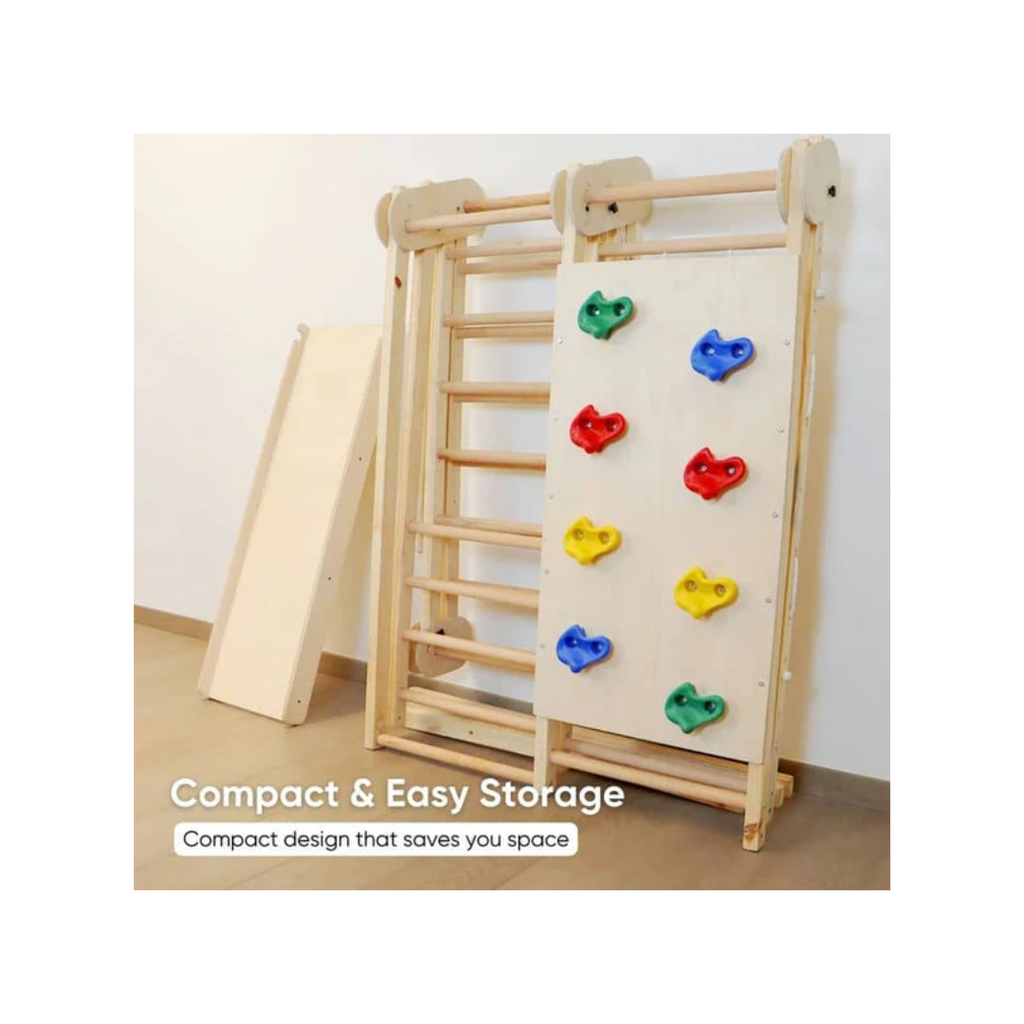 Curious Cub Wooden Foldable Jungle Gym