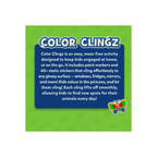 Skillmatics Color Clingz Amazing Animals - Mess-Free Reusable Static Stickers
