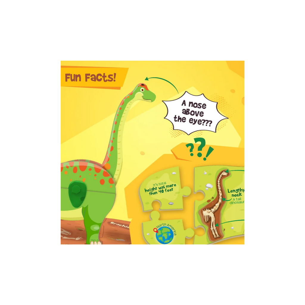 Imagimake Mapology Glow In The Dark Dinos & Egg - Set Of 3 Eggs