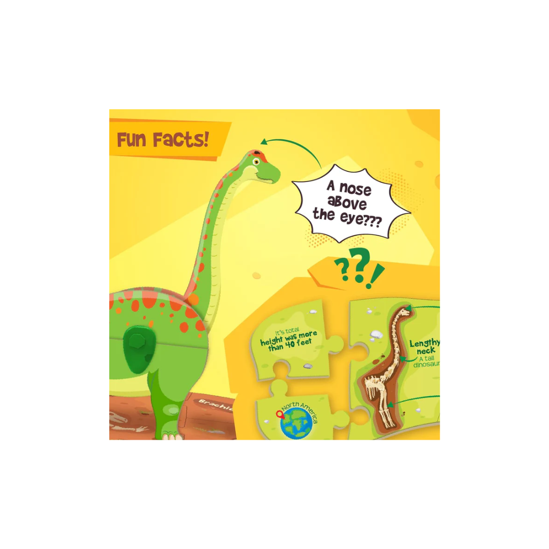 Imagimake Mapology Glow In The Dark Dinos & Egg - Set Of 3 Eggs