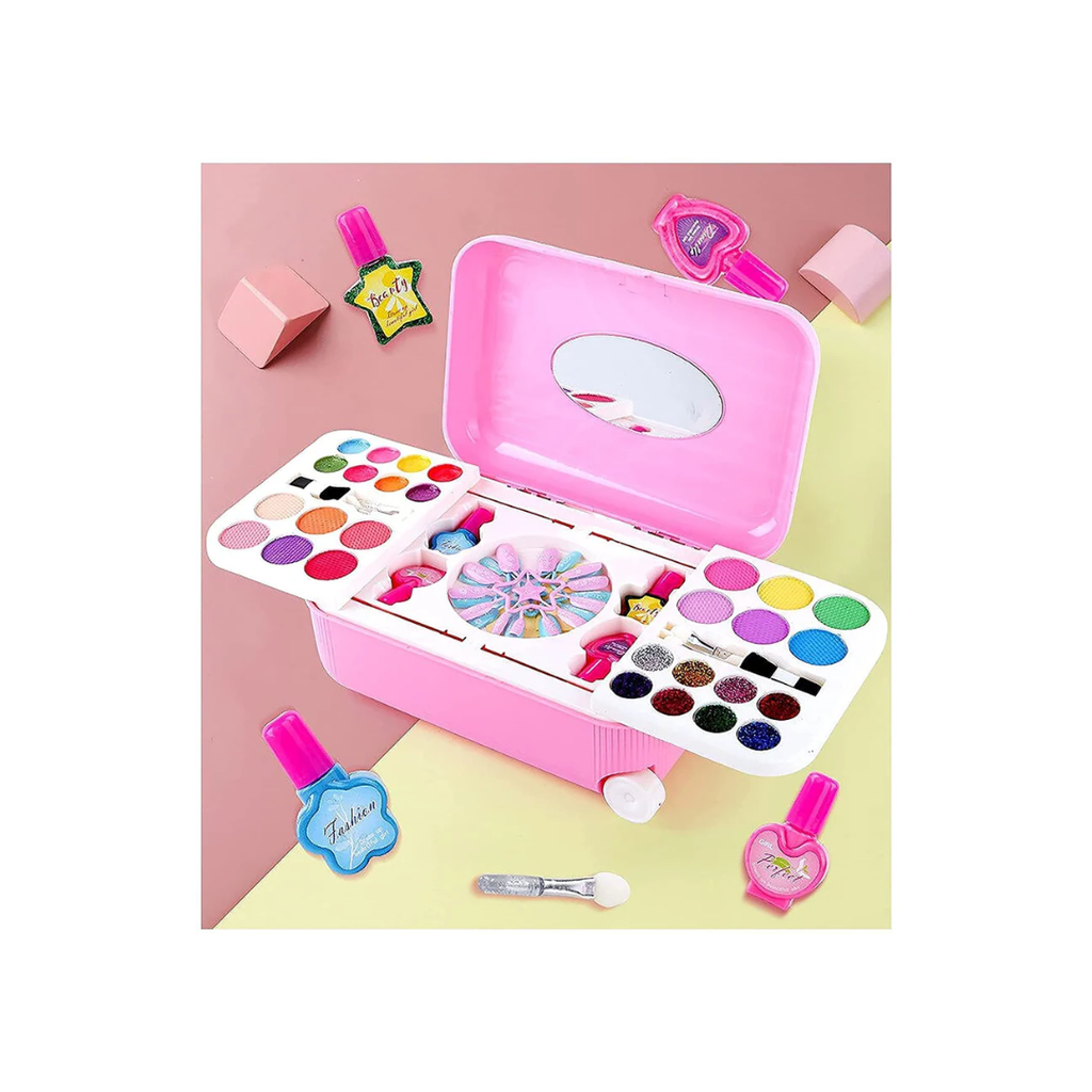 Lol Surprise Kids Makeup And Paint The Nail Art Set in Pink Suitcase