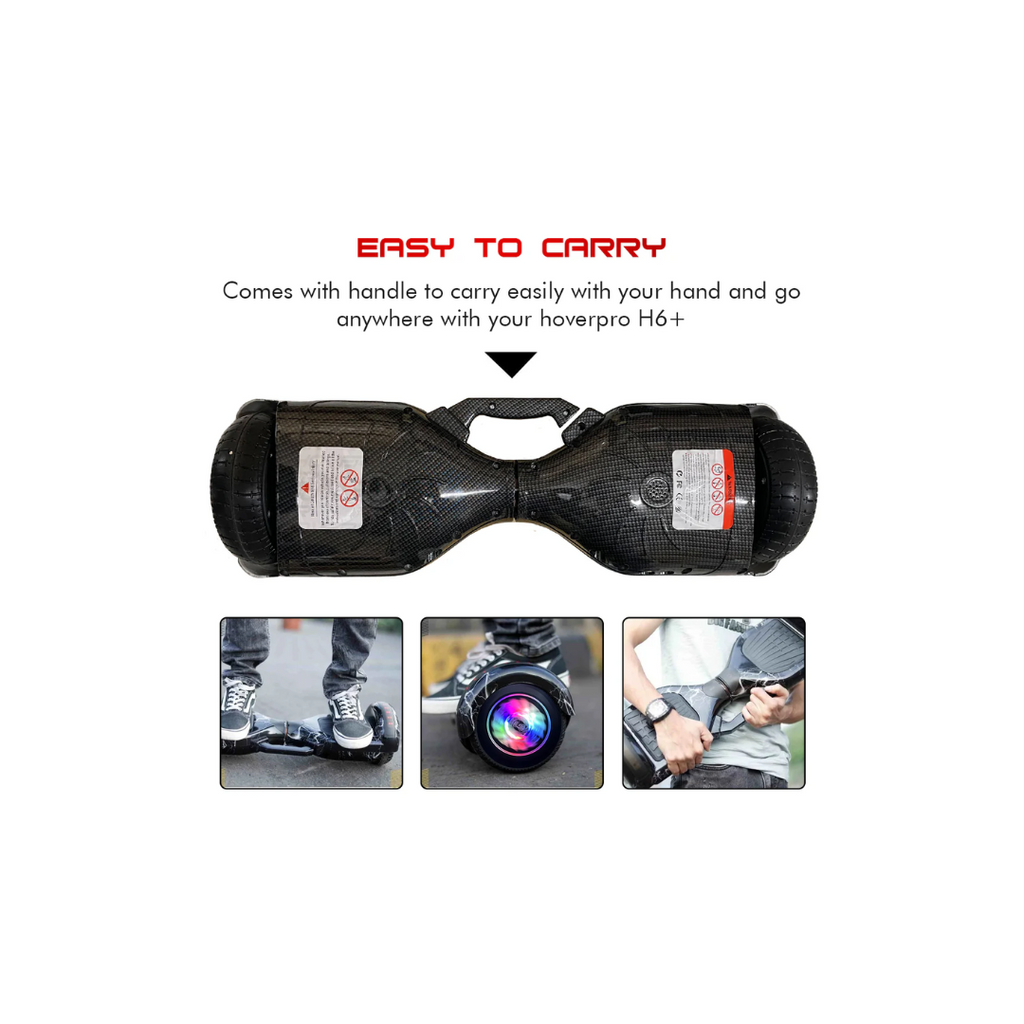Hoverpro Hoverboard H6 Carbon Black