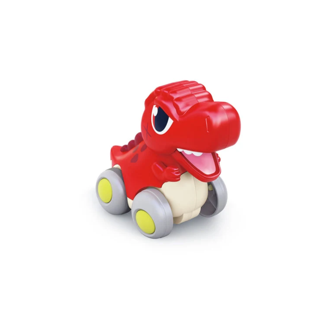 Hola Cool Run Dinosaur Friction Powered Push & Go Dinosaur for Kids Cute Walking Dinosaur Toy Assorted Color