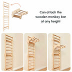 Curious Cub Wooden Ladder (6Feet)