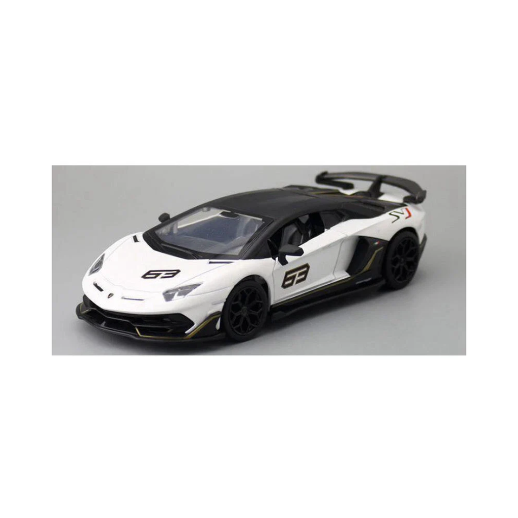 CCA 1:24 Lamborghini Aventador SVJ 63 Model Car Diecast Toy Car