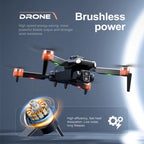 Rainbow Toys F9 Brushless Drone Five Sided Obstacle Avoidance with Single Battery 4K-1080P HD Dual Camera WIFI FPV Gesture Selfie