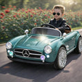 Rainbow Toys Battery Oprated AMR GT Sports Mercedes Car Green Teal