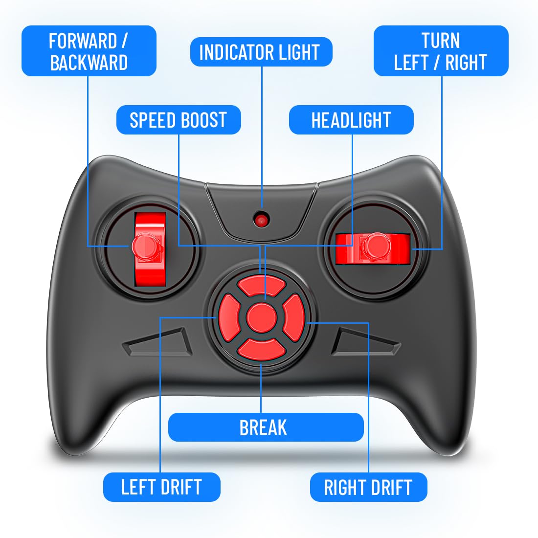 Mirana Tracer Remote & App Controlled Car White