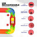 Mirana Block Rider Toy Train Set 82Pcs