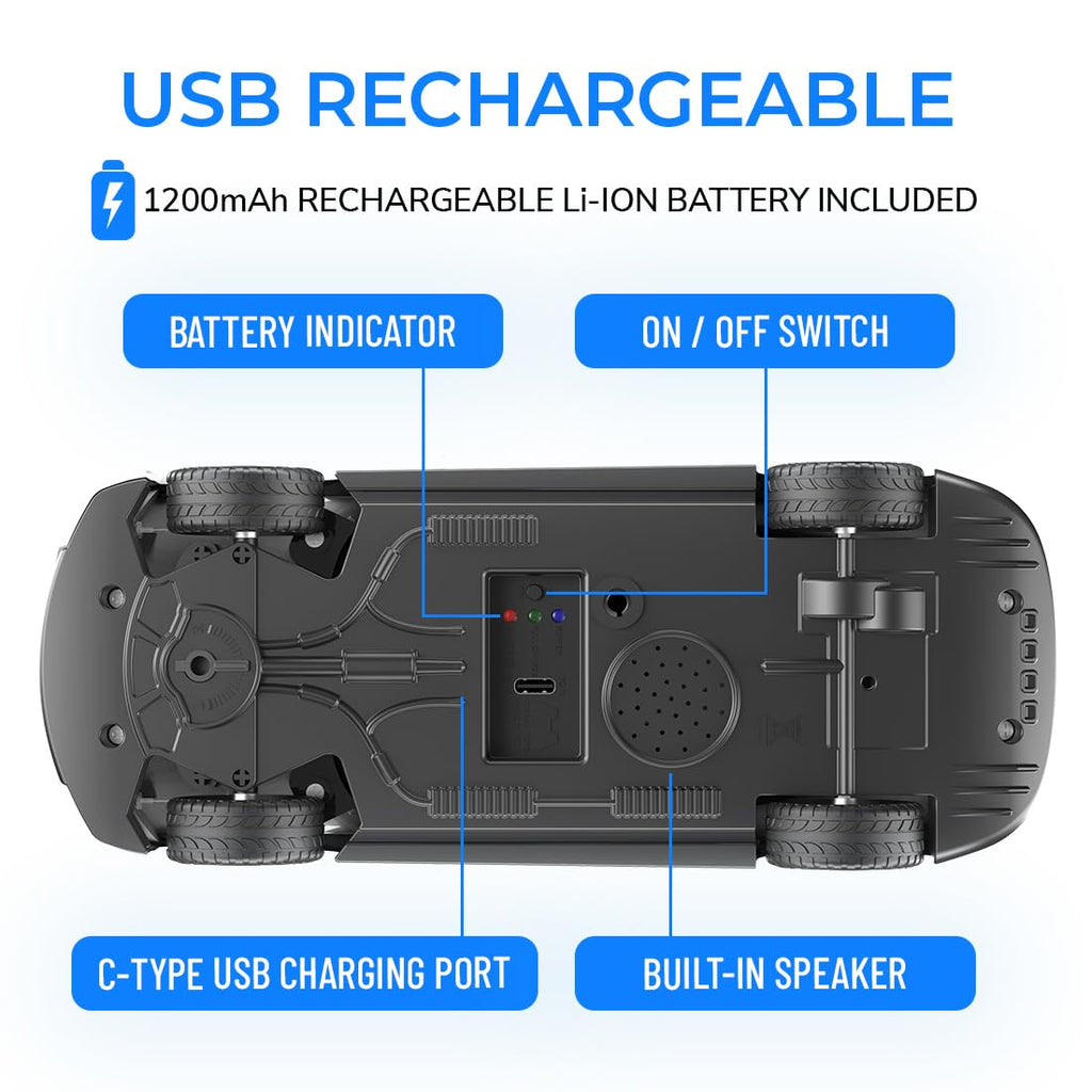 Mirana Tracer Remote & App Controlled Car White