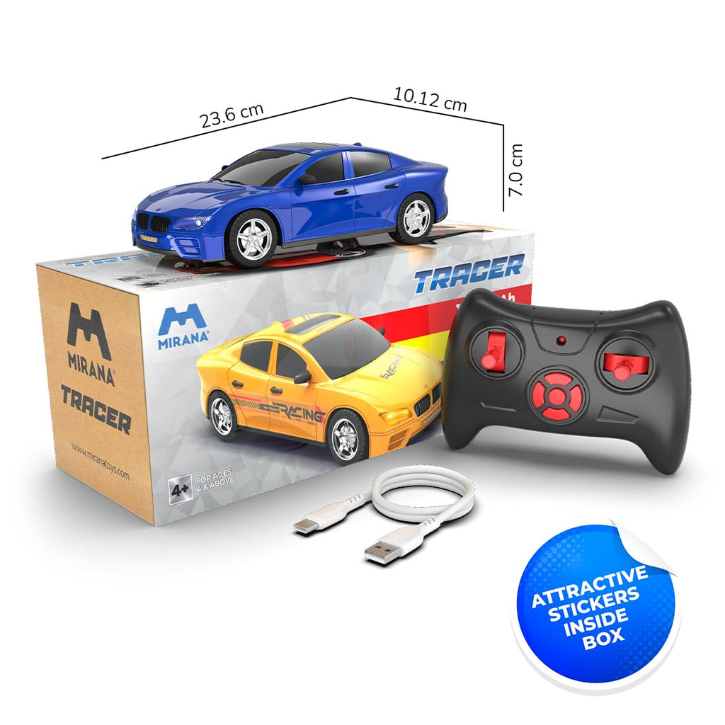 Mirana Tracer Remote & App Controlled Car Blue