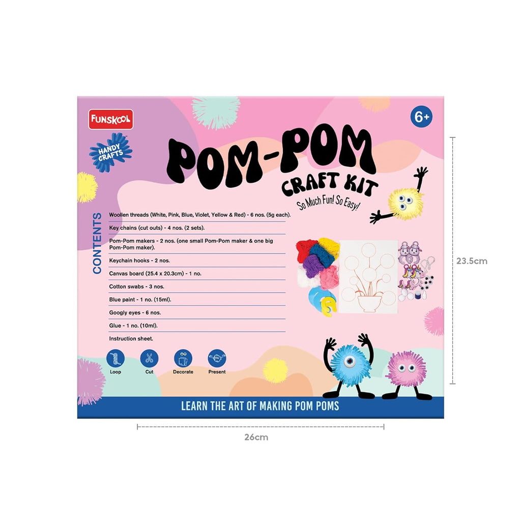 Funskool Handycrafts, Pom Pom Craft Kit