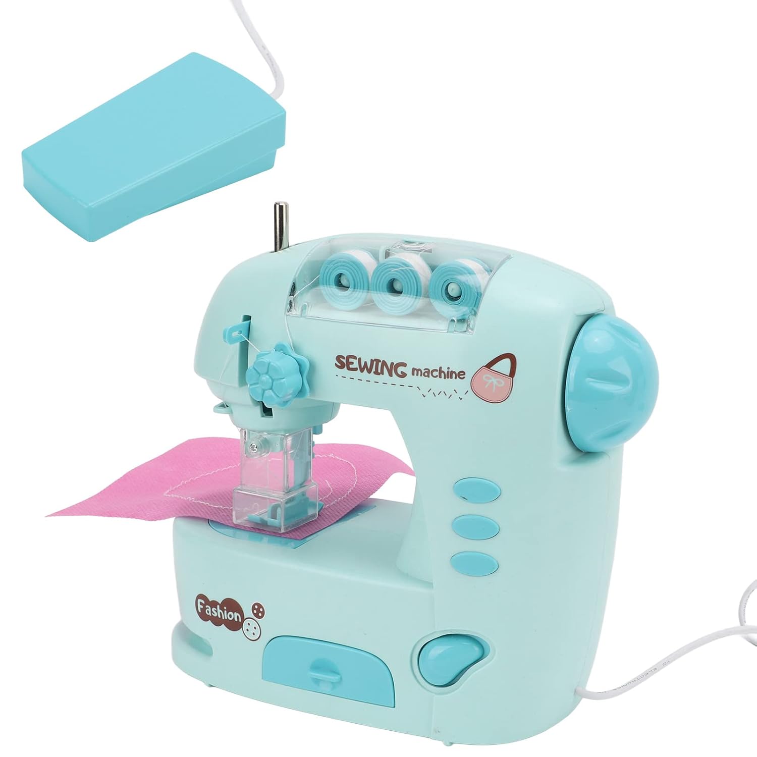 DIY Sewing Machine Toy for Kids – Pretend Play Sewing & Fashion Design Set 3+ Years