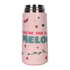 Youp Stainless Steel Insulated Green Color Dinasour Theme Kids Anti-dust Sipper Bottle Tinkler - 400 ml