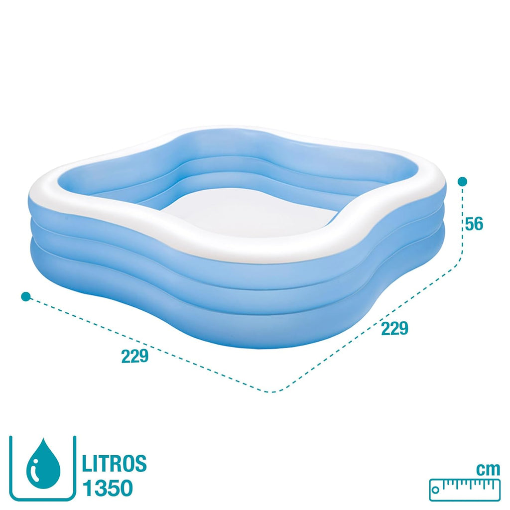 Intex 57495 Swim Center Family Pool (Multicolor)