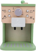 Wooden Coffee Maker Playset Afternoon Tea Espresso Machine for Kids Children