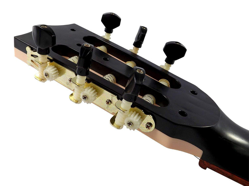 Rainbow Toys Guitar 6-String Wooden Finish Non-Electric Practice Guitar