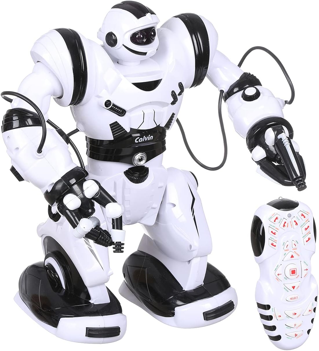 Hero Return Calvin Remote Control Robot Toy with Lights & Sounds for Kids